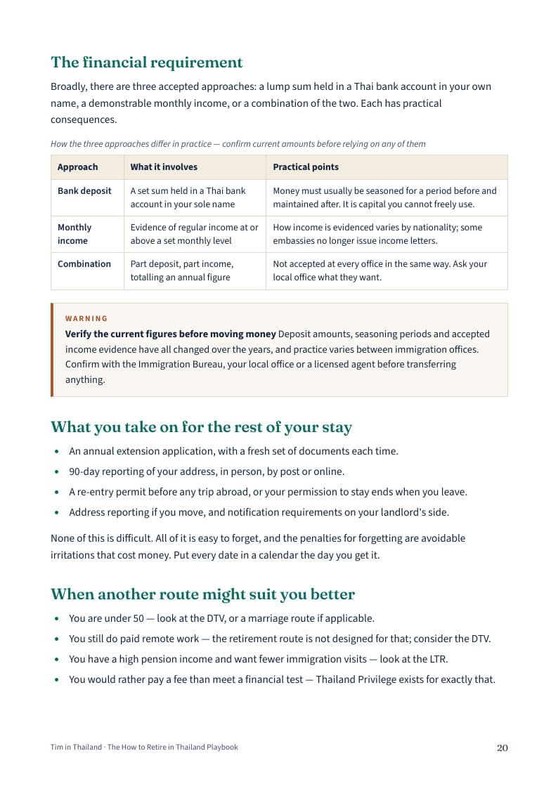 Playbook page: The visa routes, side by side