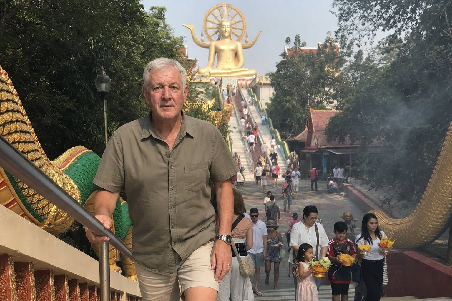 Tim at the Big Buddha hill, Pattaya